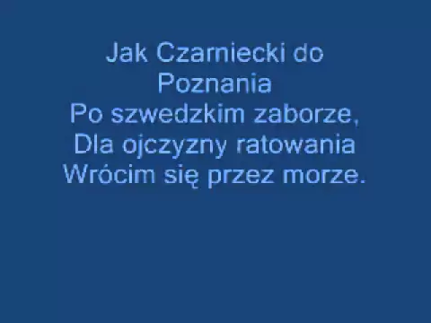 Download MP3 Hymn Polski-Mazurek Dąbrowskiego(caly)+tekst