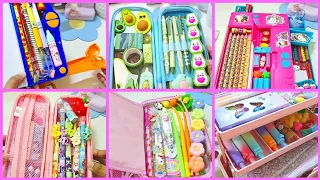 ASMR Filling jumbo mechanical pencil box with cute stationery ✨️ 💕 lot of new stationery items 💖🌈✌🏻