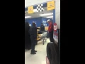 Man Flips in Walmart Auto Dept over Produce Cold Cuts Checkout