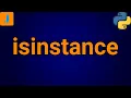 Python isinstance