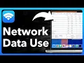 How To Check Network Data Usage On Mac