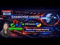 OpenCV Python Lesson - Basics of image drawing line rectangle circle and text techniques