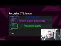 Recursive Common Table Expressions