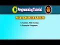 C Programming Tutorial DAY 11 Pointer with Array Structure with pointer CodeDeveloper