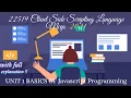 22519 Client Side Scripting Language Mcqs - 2021