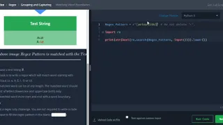 Hackerrank - Regex