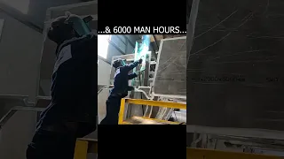 Watch the SUPERFAST build of an alloy catamaran #performanceboats #welding #aluminiumfabrication