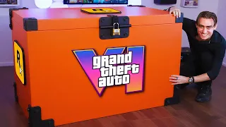 Unboxing Pre-Release GTA 6 Mystery Box! (From Rockstar Games!?)