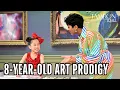 Download Lagu Art prodigy Juliette Leong creates a live painting in the Tamron Hall studio!