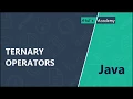 Java Tutorial Ternary Operators