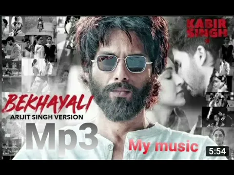 Download MP3 Bekhayali | KABIR SINGH (Mp3 Song)