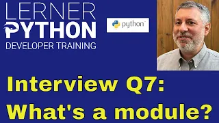 Python interview question What are modules