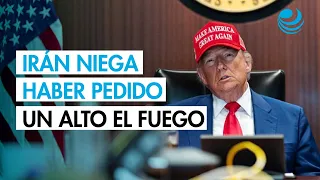 Irán niega haber pedido alto el fuego