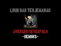 Download Lagu Demons - Avenged Sevenfold (lirik terjemahan)