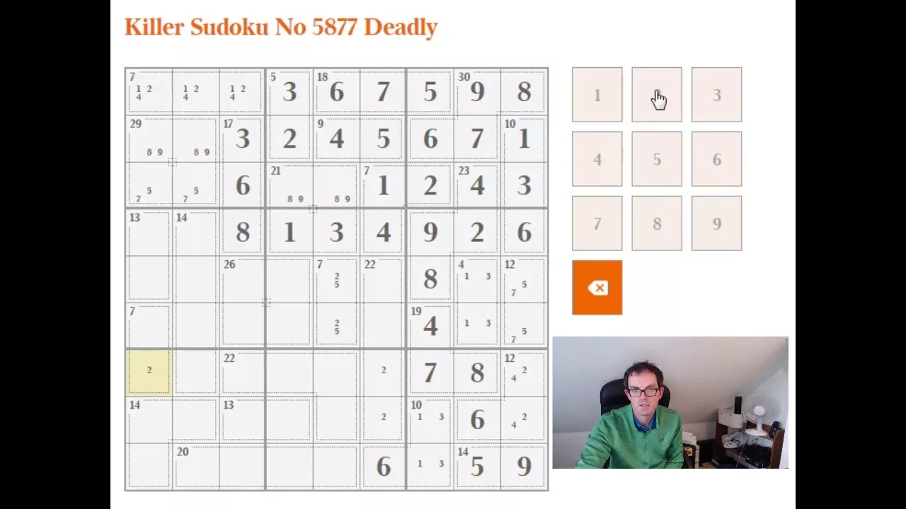 How to solve Killer Sudokus