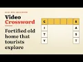 Daily Mini Crossword Travel Places Play-Along Word Puzzle