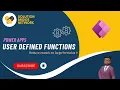 PowerApps User Defined Functions Custom functions Unlock Advanced Features