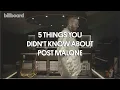 Here s 5 Things You Didn t Know About Post Malone Billboard Cover