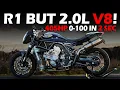 Download Lagu Ex-MotoGP Engineer Built a V8 Superbike From 2 Yamaha R1s | PGM v8 Documentary