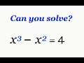 How To Solve Polynomial Equation Math Problem