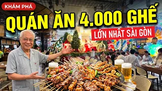 KHÁM PHÁ NHÀ HÀNG ĂN NHẬU SIÊU KHỦNG LỚN NHẤT SÀI GÒN - VIỆT KIỀU & GIỚI NGHỆ SĨ SHOWBIZ THƯỜNG ĐẾN