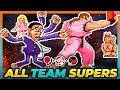 ALL TEAM SUPERS (CROSS-OVER COMBINATIONS) - Marvel Super Heroes vs. Street Fighter (MSHVSF)
