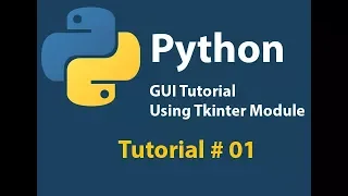 Python GUI Creating a window in Python using Tkinter Tutorial 1