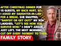 My Daughter-in-Law Said Babysit Our Kids Or Move Out On Christmas What I Did Left Them Frozen