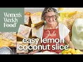 Lagu Julie Goodwin's Lemon Coconut Slice | Women's Weekly Food