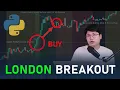 London Breakout Trading System Backtesting with Python