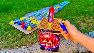 Firework Lifehack - Just Put Rockets in your fireworks cake!