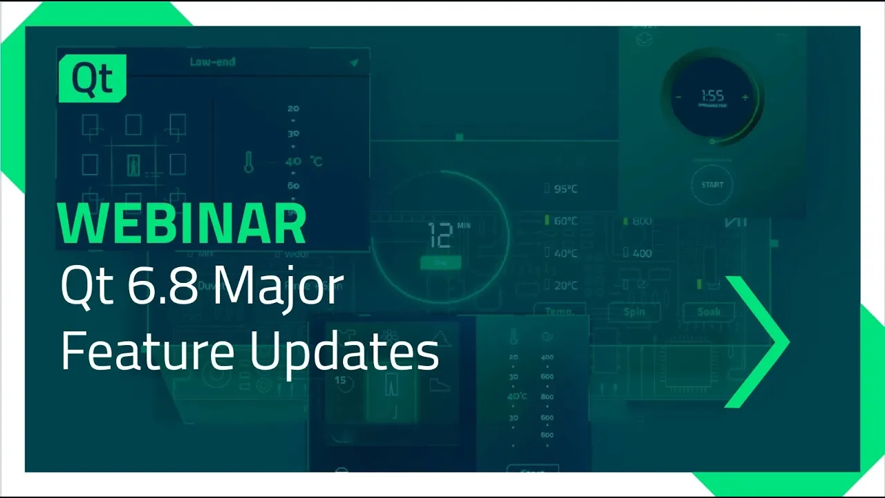 Webinar: Qt 6.8 Major Feature Updates