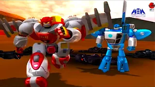 كرتون أبطال الروبوت الحلقة 15 بدون موسيقى 