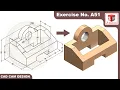 SolidWorks Tutorial for beginners Exercise A51