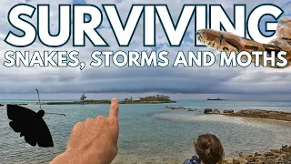 Sailing to Spanish Wells: Abandoned Getaway, Stormy Weather & Snake Trouble!