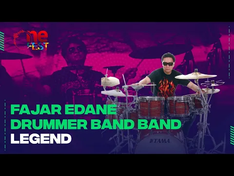 [Vertical Video] Skill Fajar Edane saat Bawakan Zep 170 Volts  | One Fest