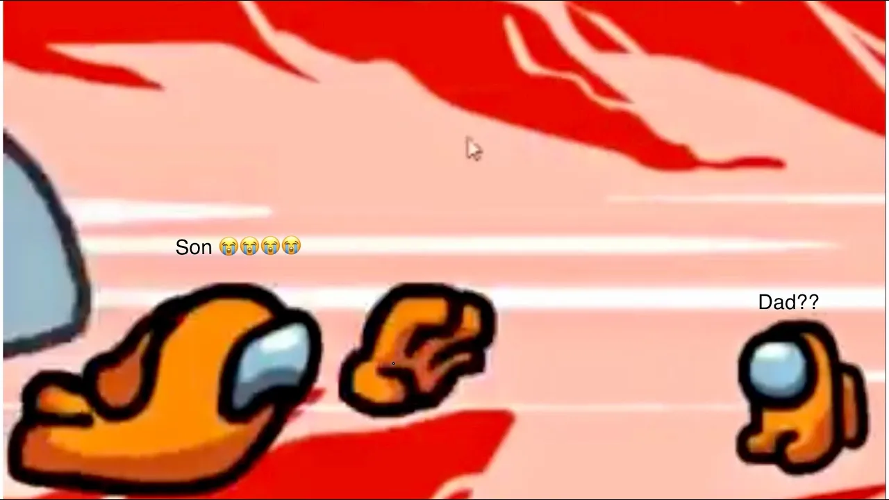 😔😔 All sad moments of among us ( part-1 ) 😭😭😭😥