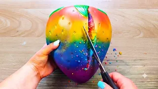 Découper Des Balles Anti-stress Super Satisfaisante Vidéo!!