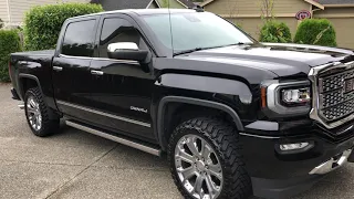 GMC 2017 Sierra Denali w Atturo Trail Blade Tires