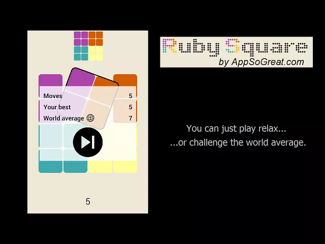 Ruby Square - Android Application from AppSoGreat