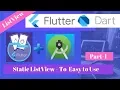 Static ListView Part-1 - Flutter Tutorial