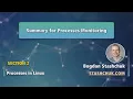 Linux Tutorial 15 Summary for Processes Monitoring