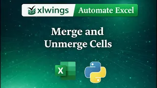 Merge Multiple Cells in Seconds Using Python xlwings