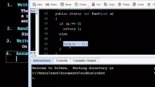 How To Write Recursive Methods