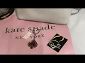 Kate Spade Swivel spade bag charm keychain