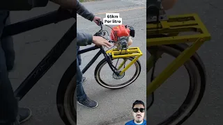 حول دراجة هوائية إلى دراجة نارية اختراع 