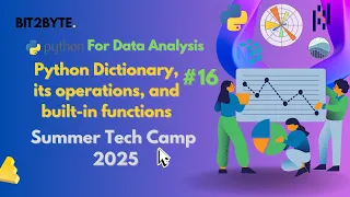 Python Dictionary and its Built-in Function Python for Data Analysis Bit2Byte