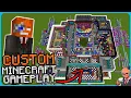 I made my own FNAF fan game in Minecraft and made it functional Build Gameplay