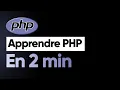Learn PHP in 2 minutes 2023