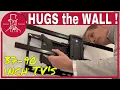 How to Install a Full Motion TV Wall Mount USX STAR 37-90 Inch TVs